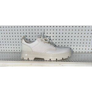 Dr. Martens Reeder Mens Casual Suede Ripstop Utility Shoes Sneakers Size 9 Cream